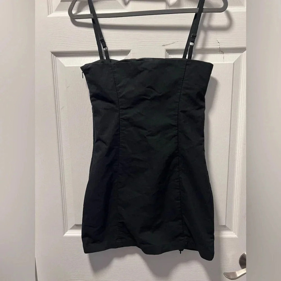 Afends Recycled Mini Black Dress Size XS - Picture 3 of 10